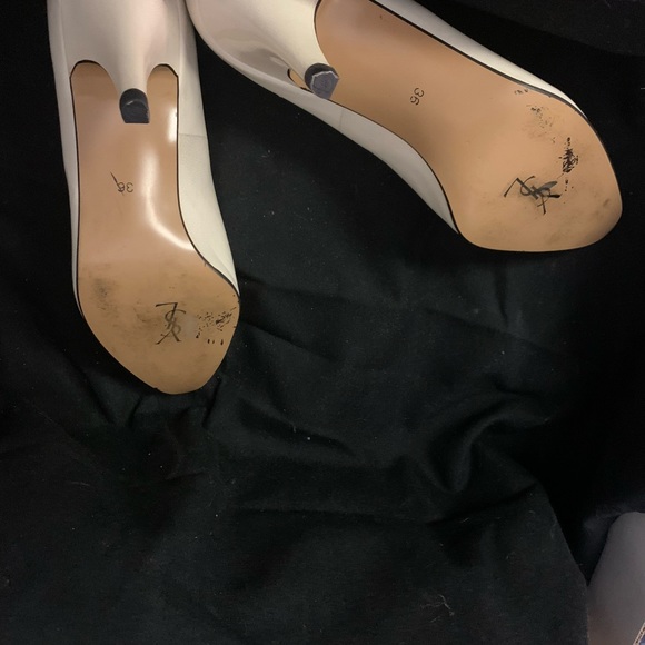 Yves Saint Laurent Beige Leather Pumps Size EU 36/ US 6 - Picture 11 of 15